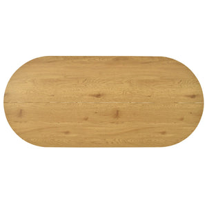 6 Seater  Oval Dining Table Sets - Wooden Bazar