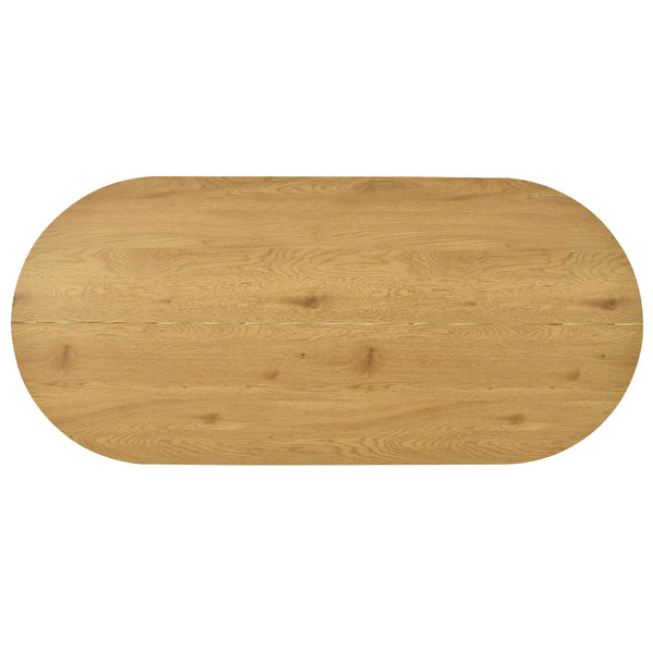 6 Seater  Oval Dining Table Sets - Wooden Bazar