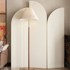 Solid Color Minimalist Modern Folding Room Divider  Wooden Bazar