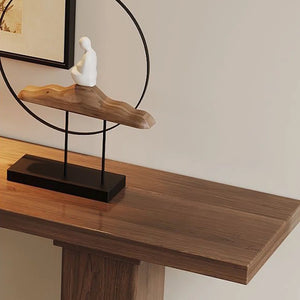 Solid Pine Wood Console Table for Entryway, Hallway & Living Room  Wooden Bazar