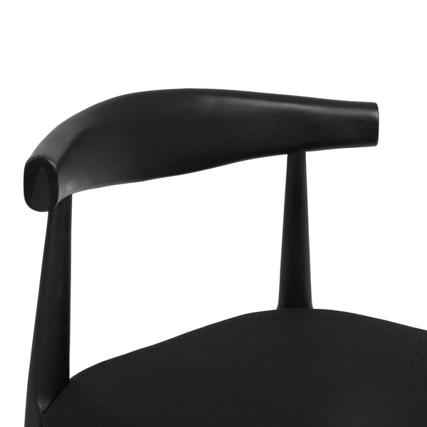 Solid Wood Bar Stool With Footrest 2 Packs 20'' Height (Set of 2)  Wooden Bazar
