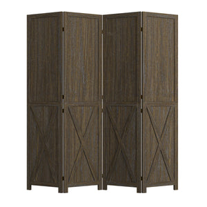 Folding Solid Wood Room Partition  Wooden Bazar