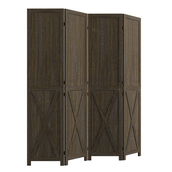 Folding Solid Wood Room Partition  Wooden Bazar
