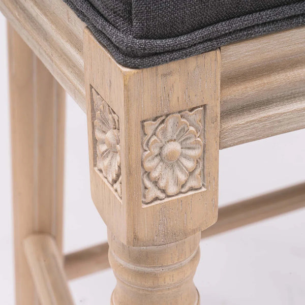 Solid Wood Side Chair  Wooden Bazar