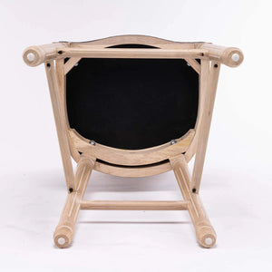 Solid Wood Side Chair  Wooden Bazar