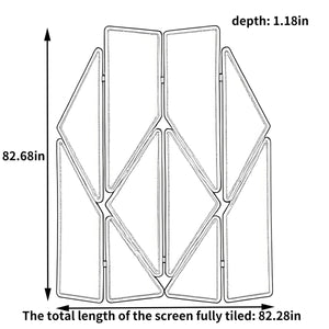 Vintage Solid Wood Rattan Folding Room Divider  Wooden Bazar