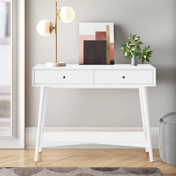 Thalassa Entryway & Sofa Console Table  Wooden Bazar