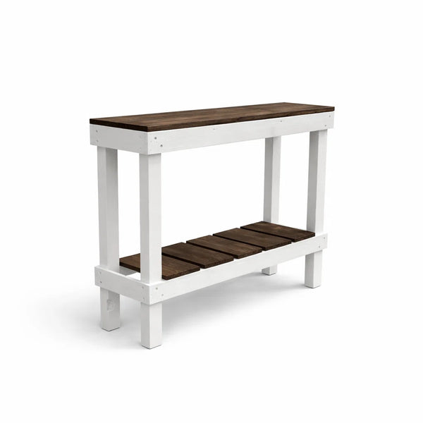 Solid Wood Top Console Table for Entryway, Hallway & Living Room  Wooden Bazar