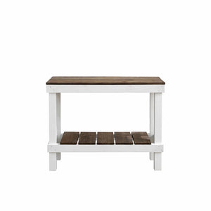 Solid Wood Top Console Table for Entryway, Hallway & Living Room  Wooden Bazar