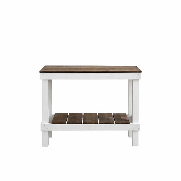 Solid Wood Top Console Table for Entryway, Hallway & Living Room  Wooden Bazar
