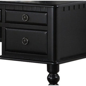 Torrance Modern Vanity Table with Mirror & Storage.  Wooden Bazar