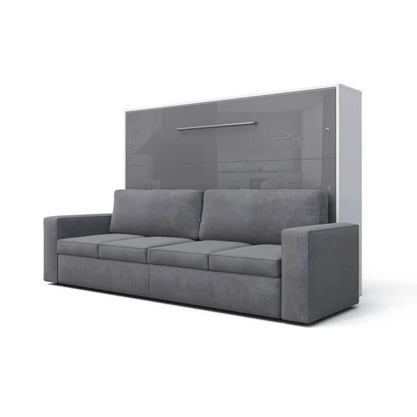 TRAVEY Upholstered Murphy Bed - Wooden Bazar
