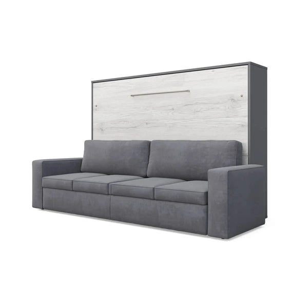 TRAVEY Upholstered Murphy Bed - Wooden Bazar