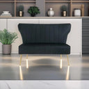Reception Loveseat Wooden Bazar