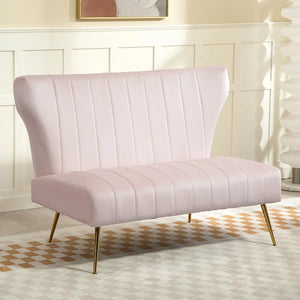 Reception Loveseat Wooden Bazar