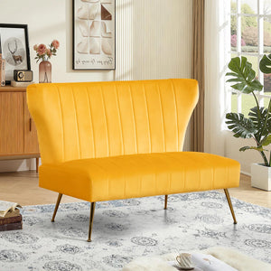 Reception Loveseat Wooden Bazar