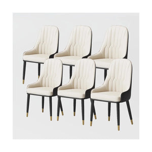 Lovikon Modern 6 Seater Dining Room Set - Wooden Bazar