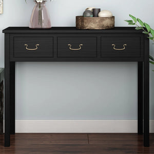 Solid Wood Top Console Table for Entryway, Hallway & Living Room  Wooden Bazar