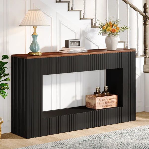 Vladut Manufactured Wood Storage Console Table  Wooden Bazar