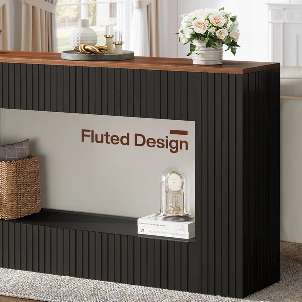 Vladut Manufactured Wood Storage Console Table  Wooden Bazar