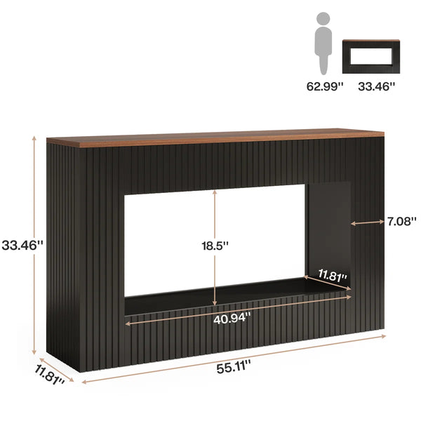 Vladut Manufactured Wood Storage Console Table  Wooden Bazar
