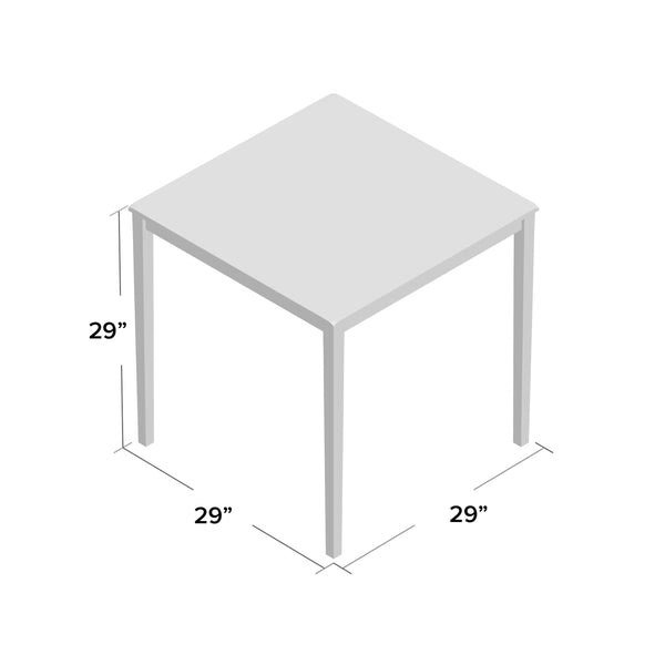Rover Square Dining Table - Wooden Bazar