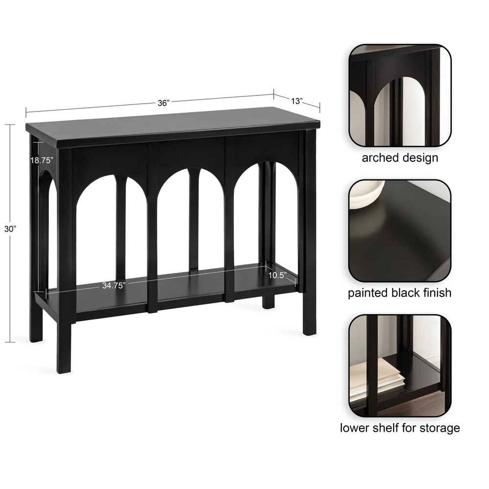 Wooden Entryway Hallway Console Table  Wooden Bazar