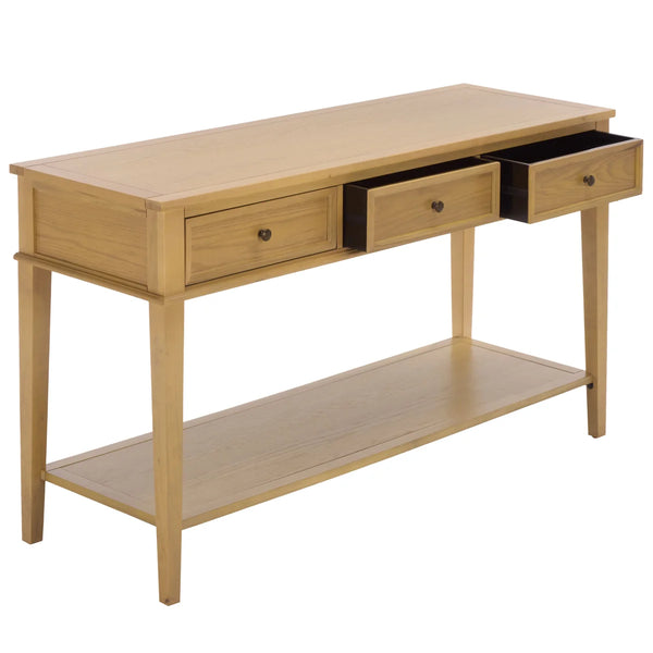Modern Console Table for Entryway, Hallway, or Living Room  Wooden Bazar