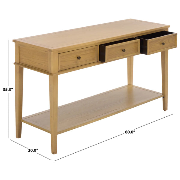 Modern Console Table for Entryway, Hallway, or Living Room  Wooden Bazar
