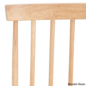 Abdoulaziza Swivel Solid Wood 26.3’’ Counter And Bar Stool