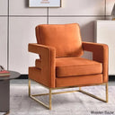Arm Chair with Steel Leg