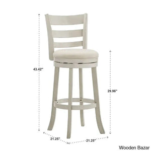 Adelynnc Swivel Upholstered Counter And Bar Stool