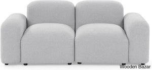 Ader Minimalist Convertible Modular Sectional Sofa In L-Shaped Grey /