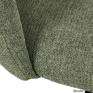 Adizaz Swivel Upholstered Adjustable Height Counter Stool