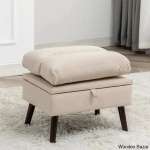 Adjustable Accent Lounge Recliner Chair With Storage Ottoman