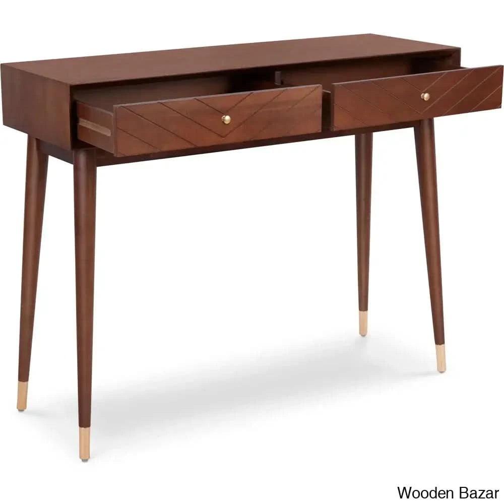 Wood Console Accent Table - Console Table