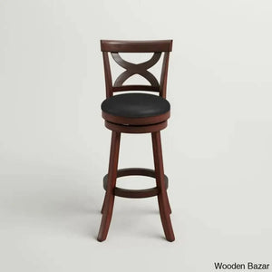 Aislinne Swivel Upholstered Counter And Bar Stool With Solid Wood Frame
