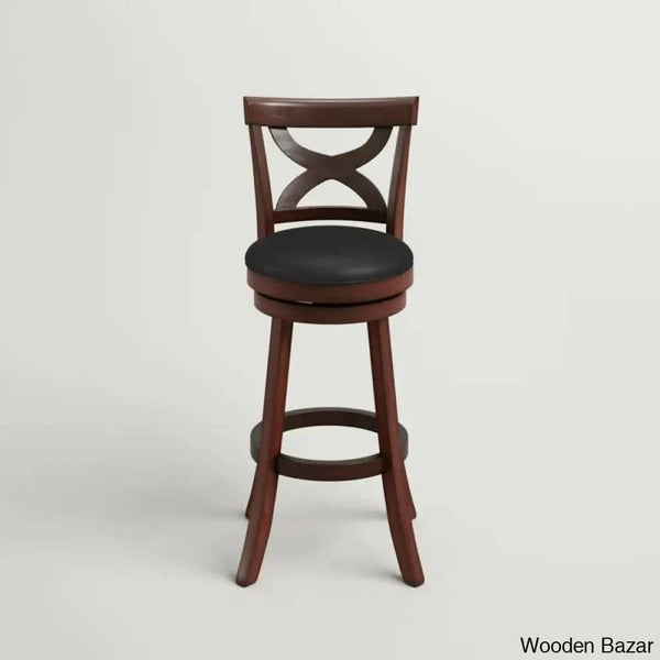 Aislinne Swivel Upholstered Counter And Bar Stool With Solid Wood Frame