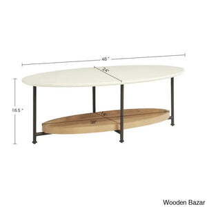 Alasteir 4 Legs Coffee And Center Table With Storage