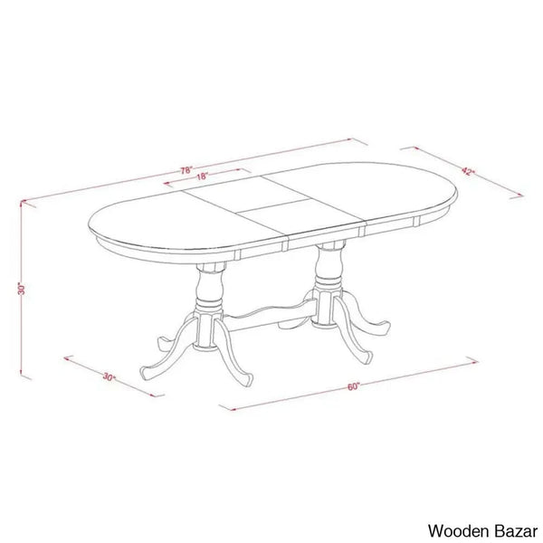 dining set - Wooden Bazar