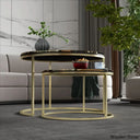 Aleyciha Coffee And Center Table (Set Of 2) Black