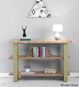 Small Wood Console Table