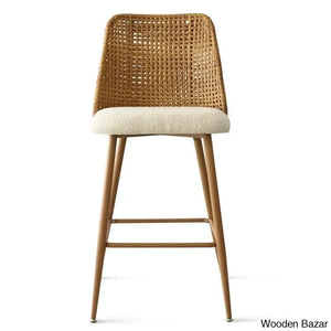 Aliettey Upholstered Counter And Bar Stool (Set Of 2)