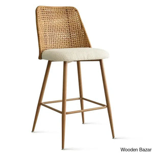 Aliettey Upholstered Counter And Bar Stool (Set Of 2)
