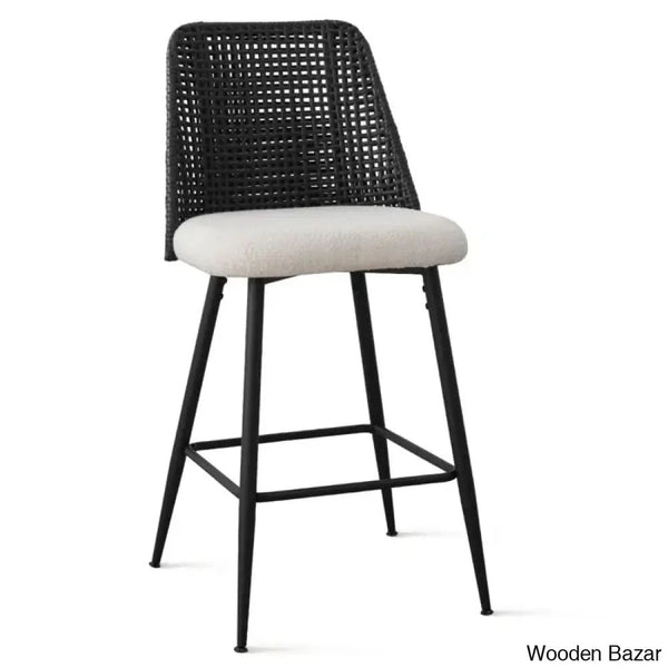 Aliettey Upholstered Counter And Bar Stool (Set Of 2)
