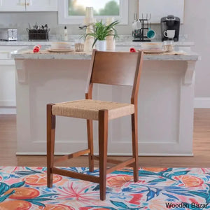 Alistaira Swivel Solid Wood Counter And Bar Stool (Set Of 2)