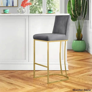 Allenvaley Swivel Upholstered 26’’ Counter And Bar Stool