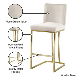 Allenvaley Swivel Upholstered 26’’ Counter And Bar Stool