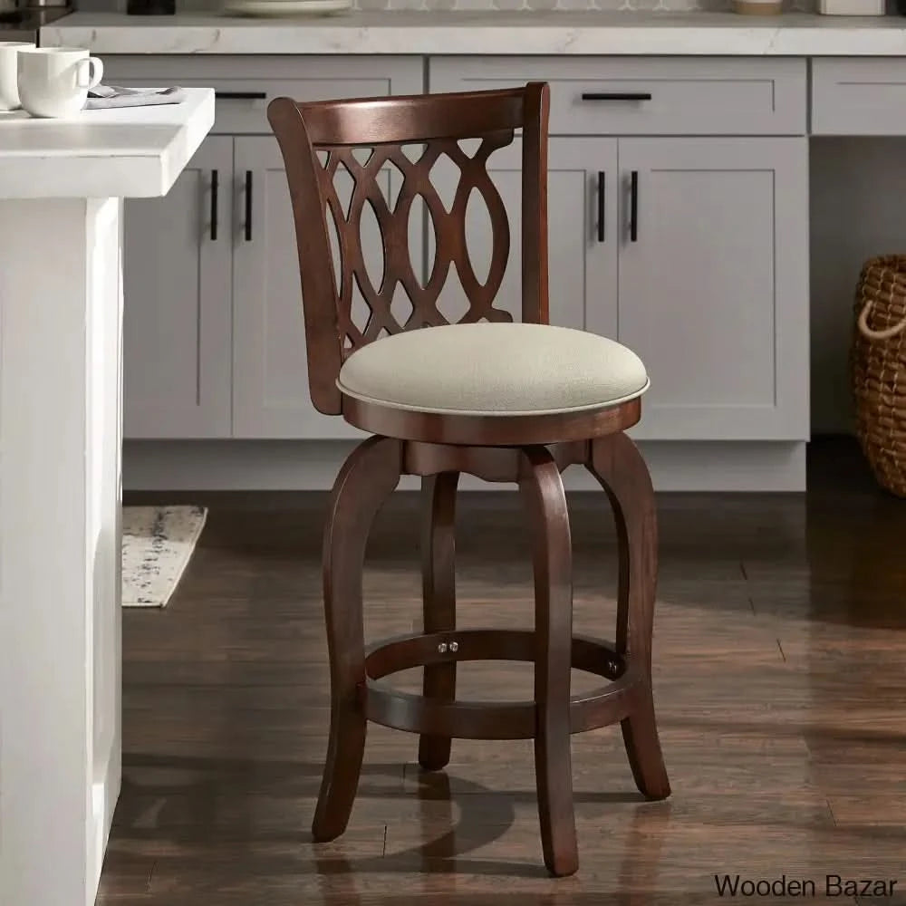 Alync Swivel Counter Height Chair And Bar Stool