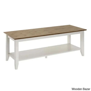 Alysouin Solid Wood Coffee And Center Table